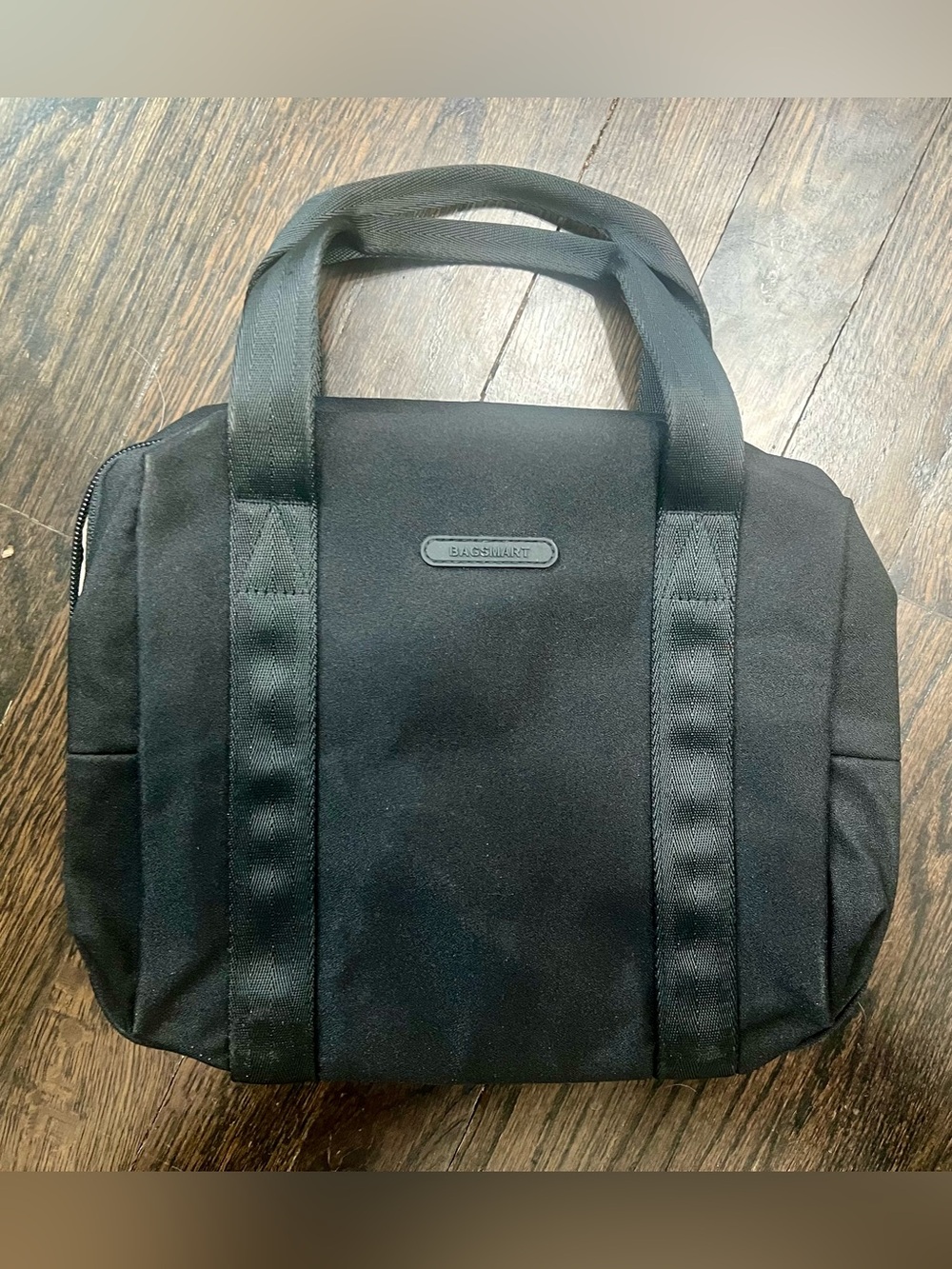 BAGSMART Black Hanging Travel Toiletry Bag Makeup Organizer Case